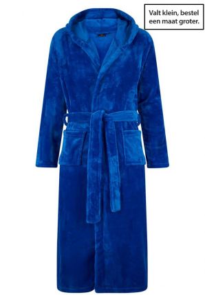 Blauwe badjas kinderen