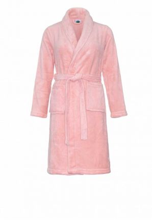 Relax Company badjas kind roze - fleece