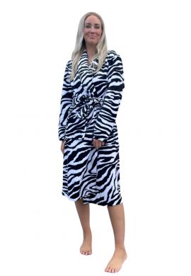 Badjas zebraprint - Badrock